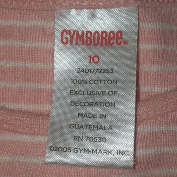 -Vintage GYMBOREE Cotton T-Shirt Tee Girl Size 10 - Picture 3 of 3
